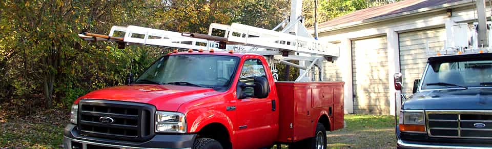 Aaron's & Coventry Pump truck in Portage Lakes